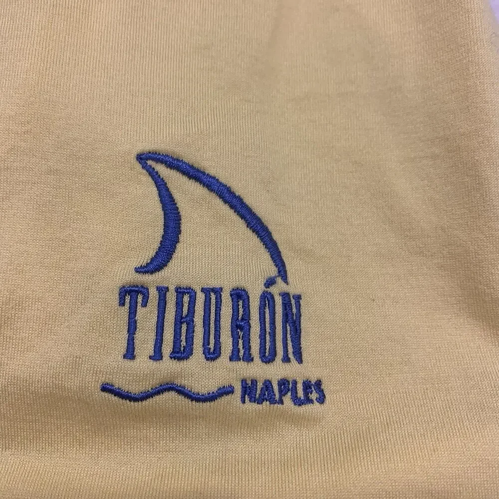 Polo Golf Ralph Lauren Preppy Classic Mens XL Tiburon Naples Logo Pima Cotton